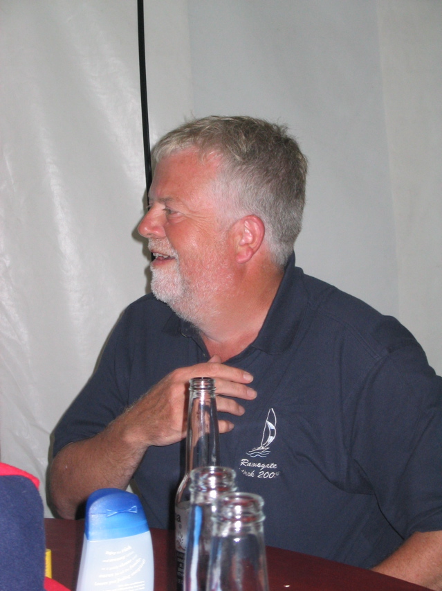 Stephen proudly wears the Ramsgate team cloth