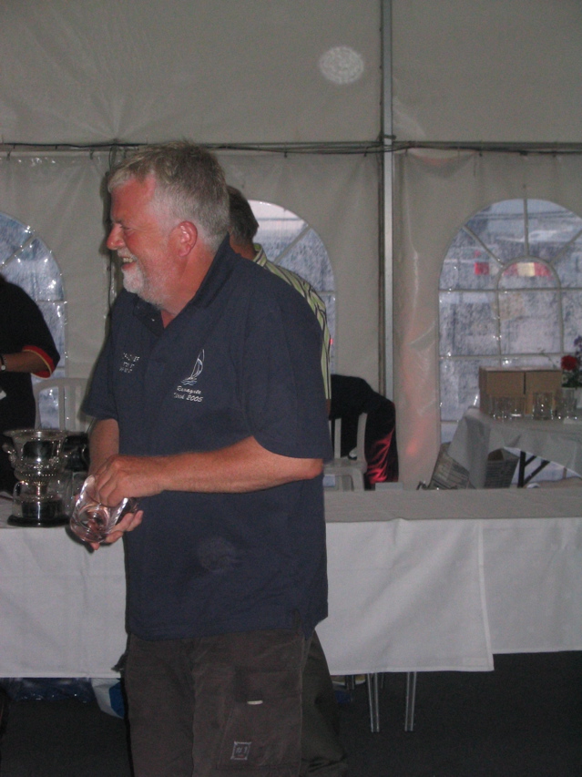 Stephen collects another piece of glassware