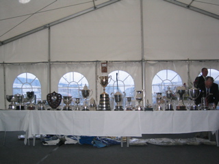 The prizes, but RTYC were quick to point out that they own the trophies.. oh dear...