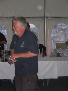 Stephen collects another piece of glassware
